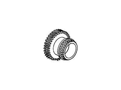 Honda 23505-RT4-000 Gear, Thirdshaft Sixth