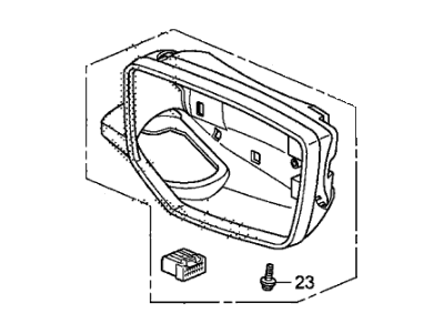 Honda 76206-TP6-A11 Set, R. Housing