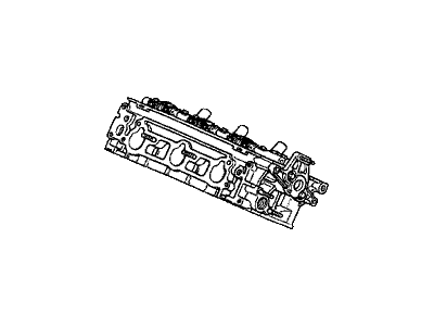 Honda 10005-RCA-A10 Engine Sub-Assembly, Rear Cylinderhead
