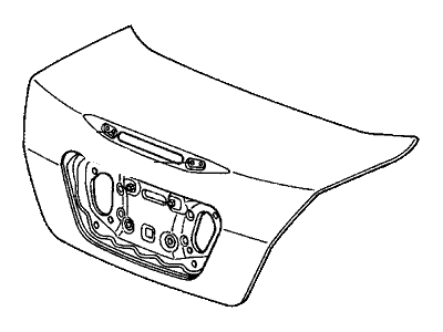 Honda 68500-SDC-A70ZZ Lid, Trunk (DOT)