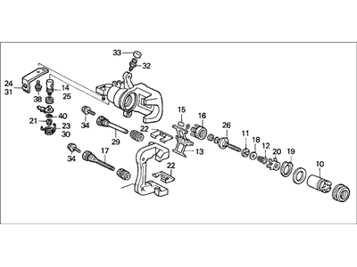 Honda 43019-SDA-A00