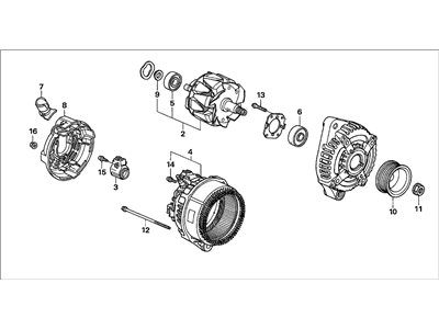 Honda 06311-RCB-505RM