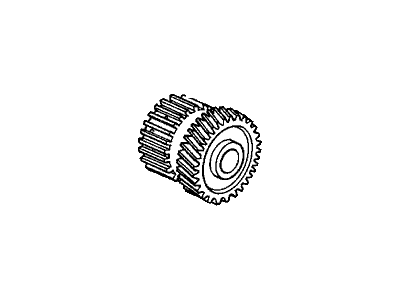 Honda 23431-RAY-000 Gear, Secondary Shaft Second