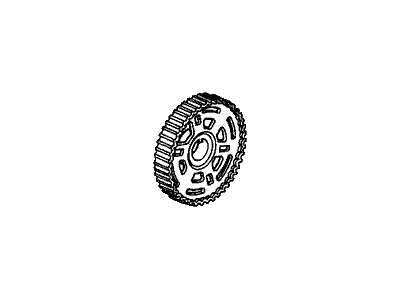 Honda 14260-RCA-A01 Pulley, Front Timing Belt Driven