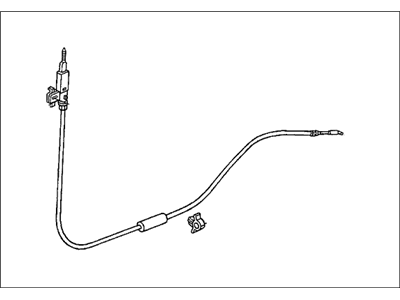 2005 Honda Accord Hybrid Door Latch Cable - 72633-SDC-A02