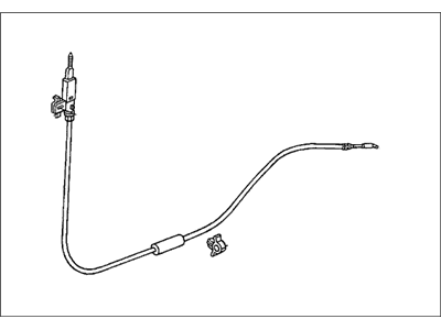 Honda Accord Hybrid Door Latch Cable - 72633-SDC-A02