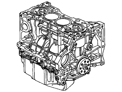 Honda 10002-RAD-A12 Engine Sub-Assy(Block)