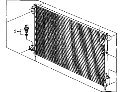 Honda 80110-SDA-A02 Condenser