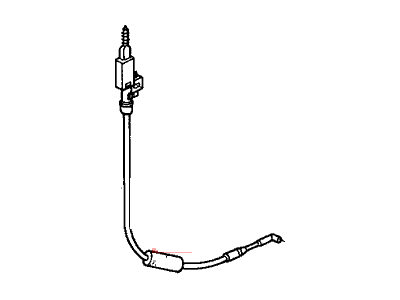 Honda 72173-SDC-A01 Cable, Left Front Door Lock