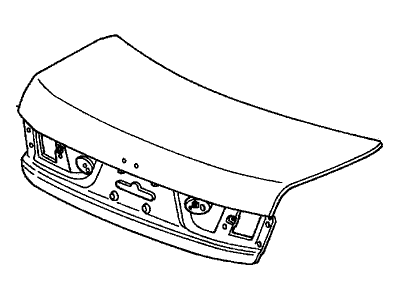 2005 Honda Accord Trunk Lids - 68500-SDA-A91ZZ