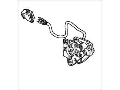 2005 Honda Accord Hybrid Mirror Actuator - 76260-SDC-A11