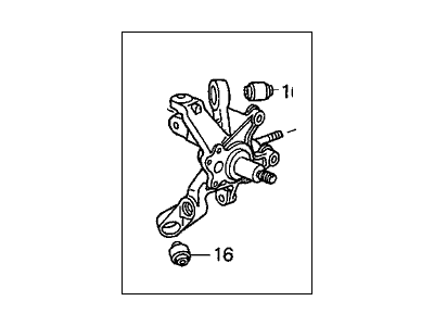 Honda 52210-SDC-A60 Knuckle, Right Rear