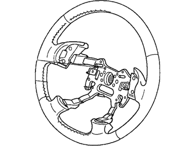 2004 Honda Accord Steering Wheel - 78501-SDA-A91ZB