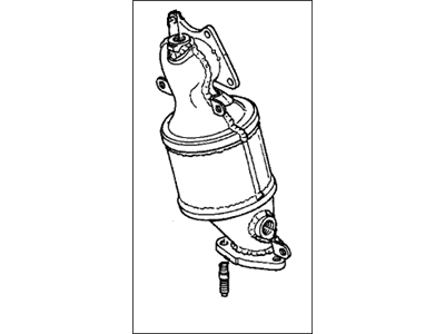 2003 Honda Accord Catalytic Converter - 18190-RCA-A00