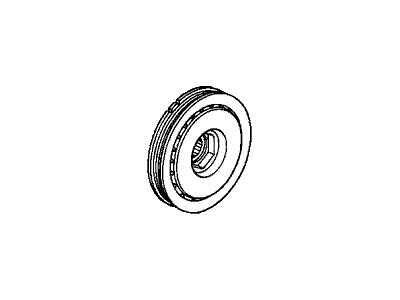 Honda 13810-RCA-A01 Pulley, Crankshaft