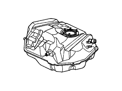 Honda 17500-SDC-L02 Tank, Fuel