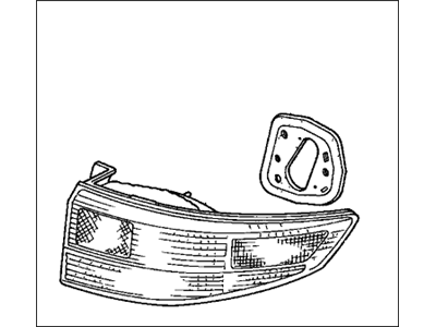 Honda 33551-SDA-A01 Lamp Unit, L.