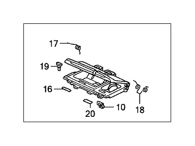 Honda 77299-SDA-A31ZC