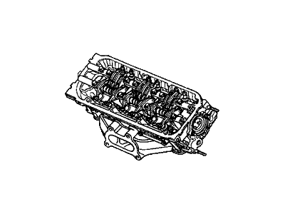 2005 Honda Accord Cylinder Head - 10004-RCA-A01