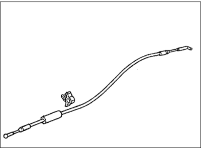 Honda 72671-SDA-A01 Cable, Left Rear Inside Handle