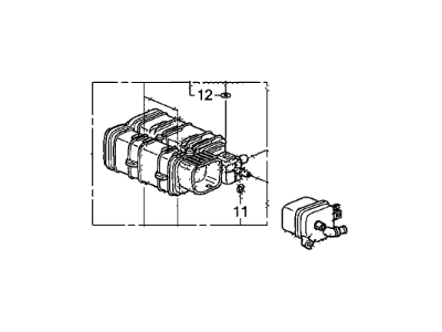 Honda 17330-S9V-A01 Filter, Dust