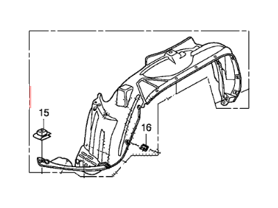 Honda 74151-SJC-A50