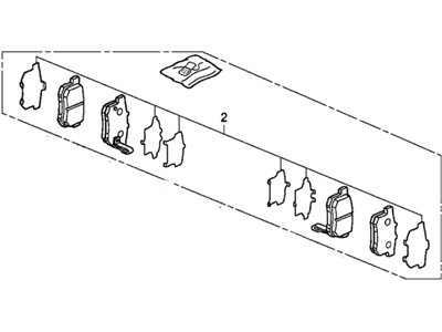Honda 43022-TK4-A01
