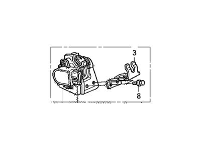 37971-RDJ-A01 - Genuine Honda Sensor Assy., Accelerator Pedal