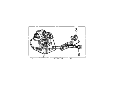 Honda 37971-RDJ-A01 Sensor Assy., Accelerator Pedal