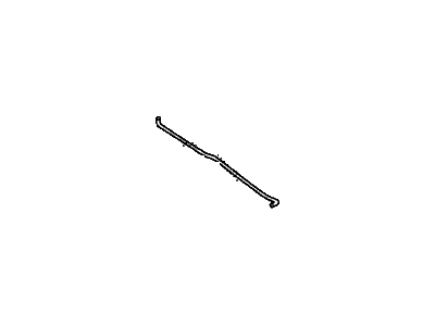 Honda 74852-SJC-A01 Rod, L. Tailgate Lock (Upper)