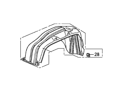 Honda 74556-SJC-A01