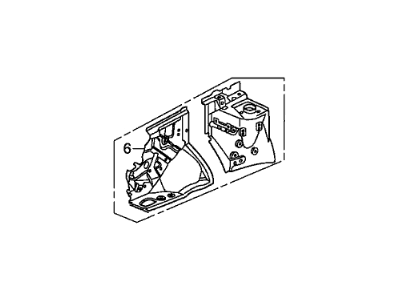 Honda 60650-SJC-A01ZZ Housing, R. FR. Shock Absorber