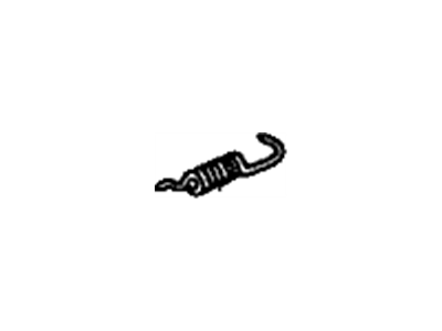 Honda 43172-S3V-A01 Spring A, Brake