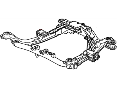 Honda 50200-SJP-A00 Sub-Frame, Front Suspension