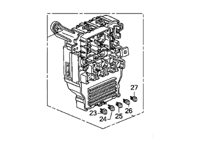 Honda 38200-SJC-A14 Box Assembly, Fuse