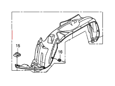 Honda 74101-SJC-A50