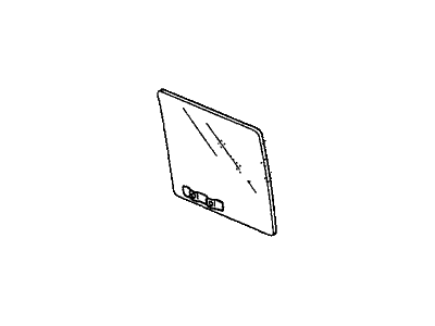 Honda 73221-SJC-A01 Glass Set, Windshield Center (Privacy)(Agc)