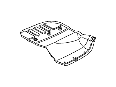 Honda 17519-SJC-A00 Protector, Fuel Tank