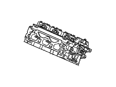 Honda 10005-RJE-A12 Engine Sub-Assembly, Rear Head