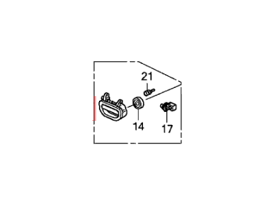 Honda 74810-SJC-A21ZF