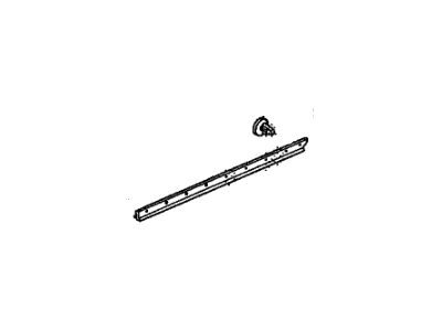 Honda 72867-SJC-A02 Seal, L. RR. Door Side Sill