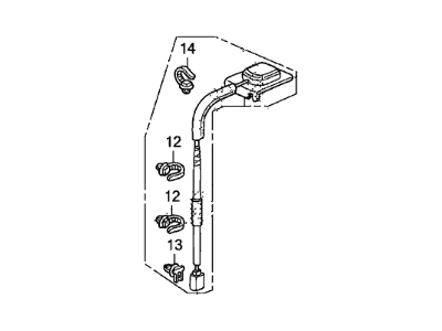 Honda 39837-SJC-A01 Antenna, Gps