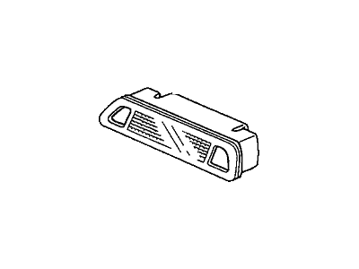 Honda 34271-SJC-A01 Lamp, High Mount Stop