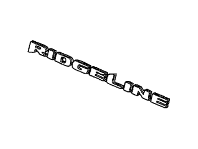 Honda 75722-SJC-A01 Emblem, Rear (Ridgeline)