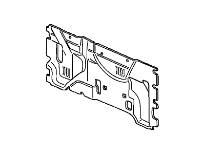 Honda 74755-SJC-A11 Insulator, RR. Panel