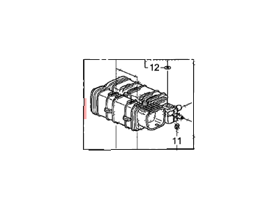 Honda 17011-SJC-A02 Canister Assembly