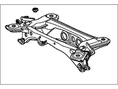 Honda 50300-SJC-A01 Sub-Frame, Rear