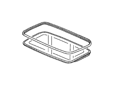 Honda 70200-SJC-A02 Glass Assembly, Roof