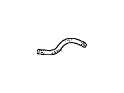 Honda 25215-RJE-006 Hose (185MM) (ATf) (Nichirin)