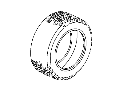 Honda 42751-GYR-040 Tire (P245/65Tr17) (105T) (Goodyear Fortera Hl)